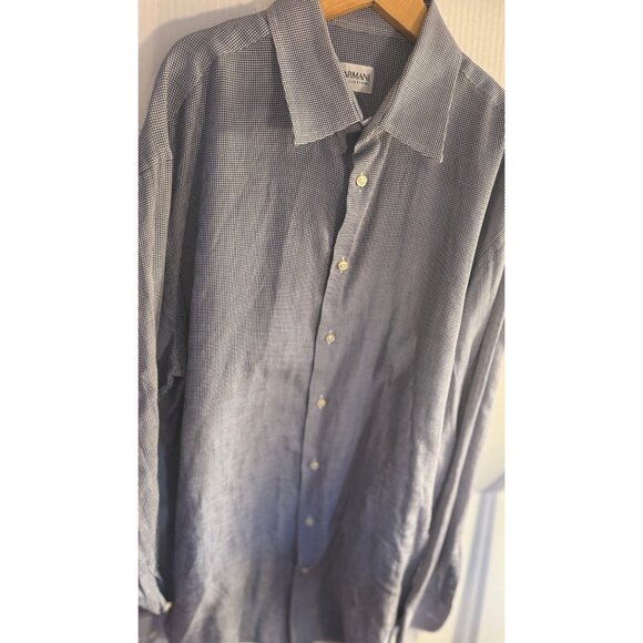 Armani Collezioni Other - Armani Collezione Mens Dress Shirt 42/16.5 (Large) Blue Business